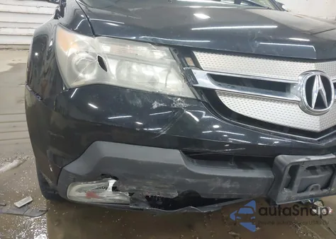 2009 Acura Mdx Technology Package z USA, uszkodzony, nr VIN 2HNYD28679H528892